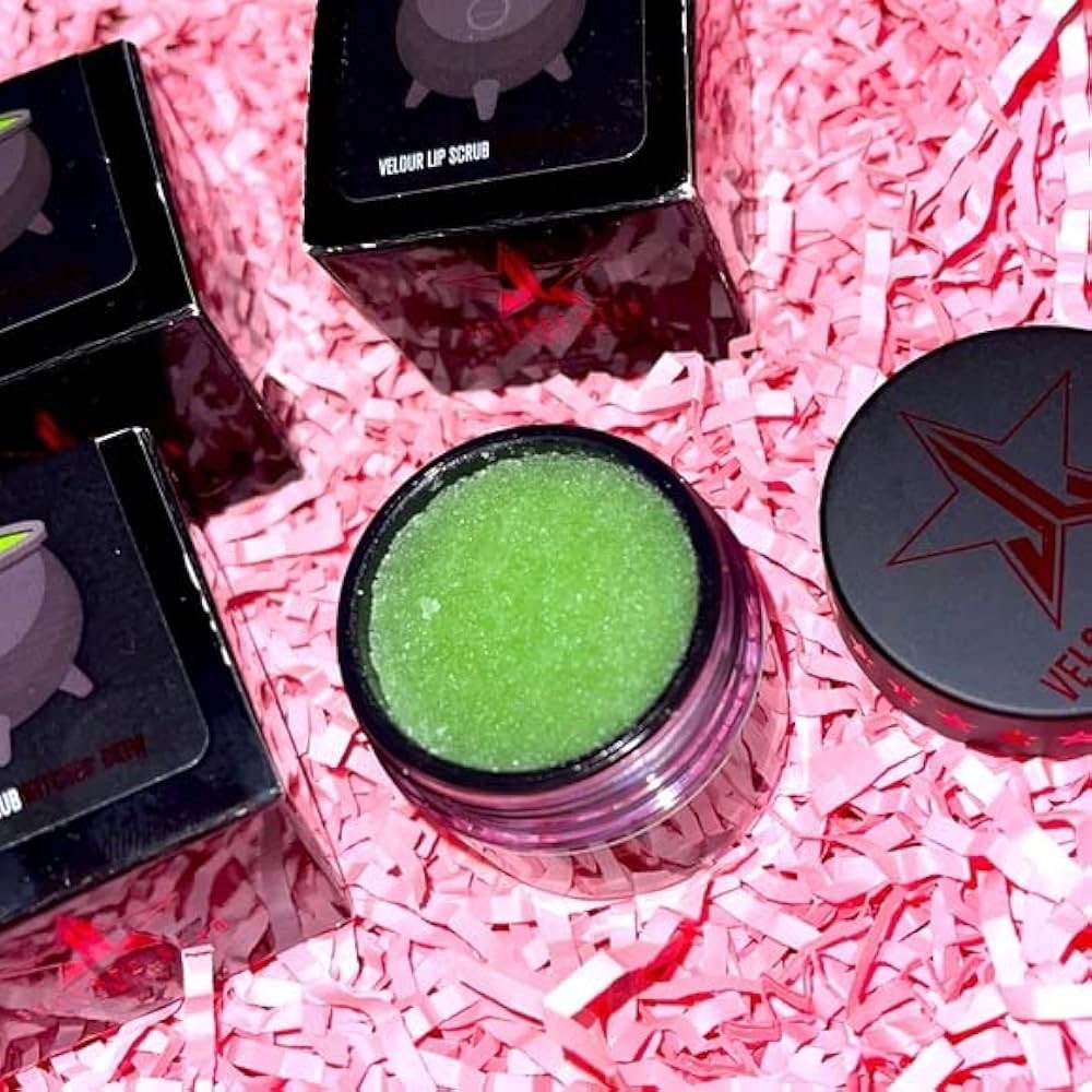 Jeffree Star Velour Lip Scrub - Vibrant Green BNIB